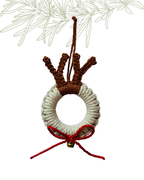 Christmas Macrame Ornaments | Set of 5