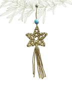 Christmas Macrame Ornaments | Set of 5