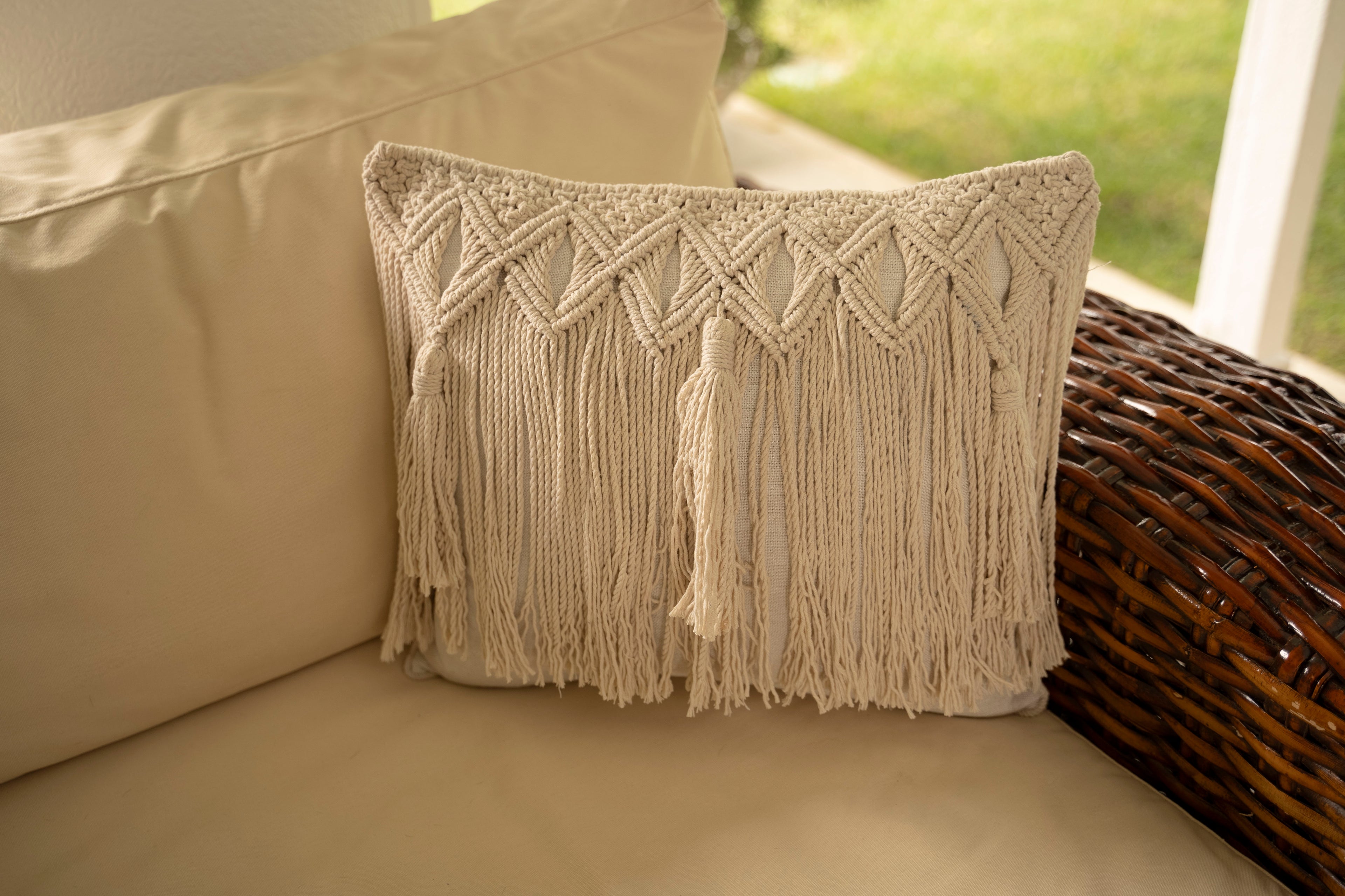 Macrame Pillow Cases - Set of 3