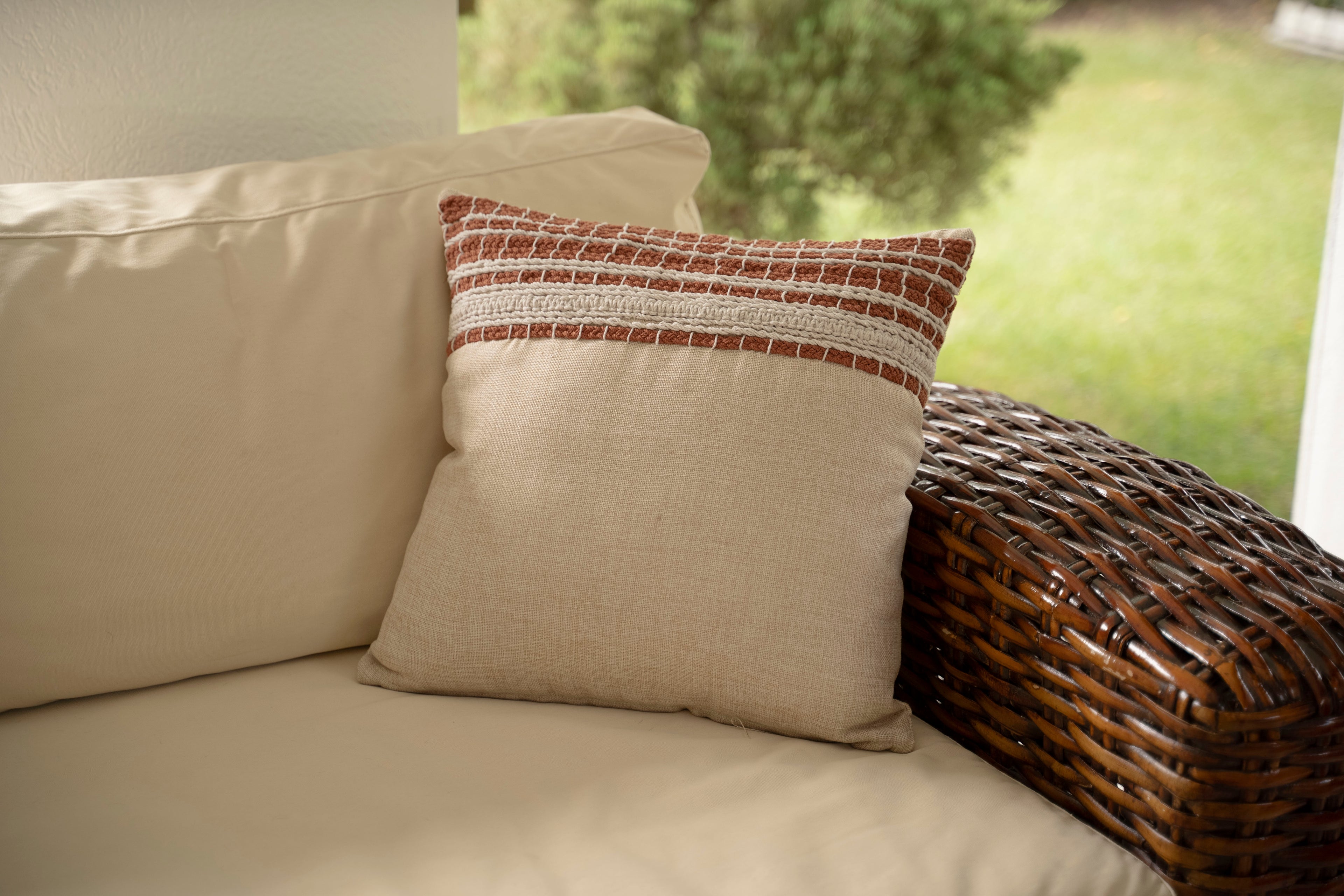 Handwoven Pillow Case