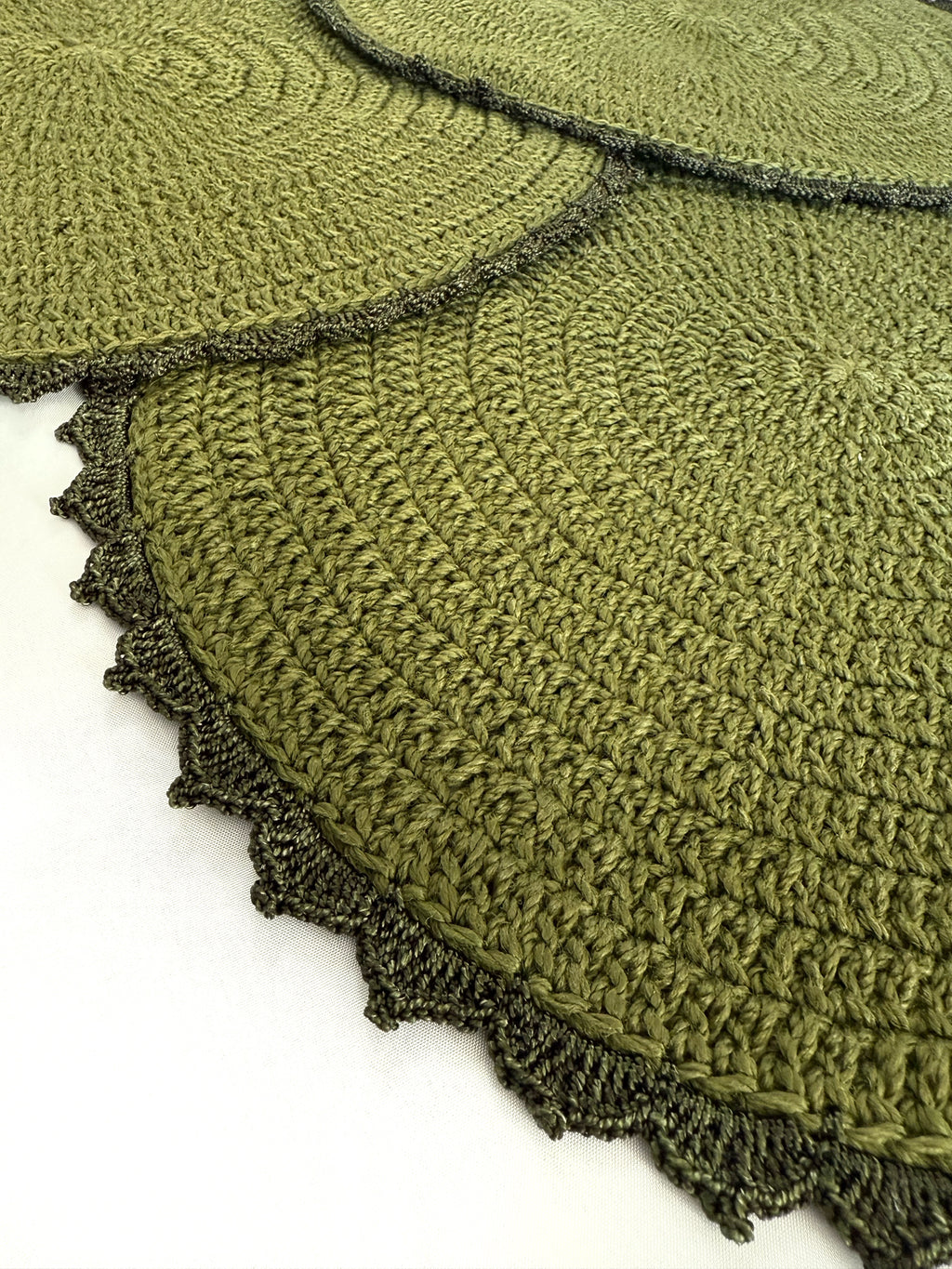 Crochet Placemats – Set of 6